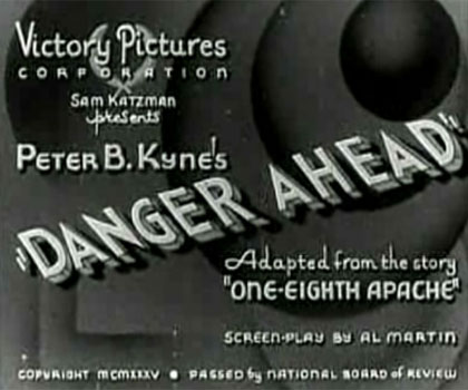 Danger Ahead (1935)<span class="rating-result after_title mr-filter rating-result-253">	<span class="mr-star-rating">			    <i class="fas fa-star mr-star-full"></i>	    	    <i class="fas fa-star mr-star-full"></i>	    	    <i class="fas fa-star mr-star-full"></i>	    	    <i class="fas fa-star mr-star-full"></i>	    	    <i class="far fa-star mr-star-empty"></i>	    </span><span class="star-result">	4/5</span>			<span class="count">				(1)			</span>			</span>