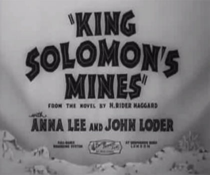 King Solomon’s Mines (1937)<span class="rating-result after_title mr-filter rating-result-549">	<span class="mr-star-rating">			    <i class="fas fa-star mr-star-full"></i>	    	    <i class="fas fa-star mr-star-full"></i>	    	    <i class="fas fa-star mr-star-full"></i>	    	    <i class="far fa-star mr-star-empty"></i>	    	    <i class="far fa-star mr-star-empty"></i>	    </span><span class="star-result">	3/5</span>			<span class="count">				(1)			</span>			</span>